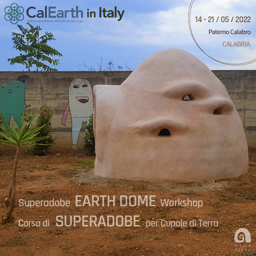 videterra superadobe calearth workshop