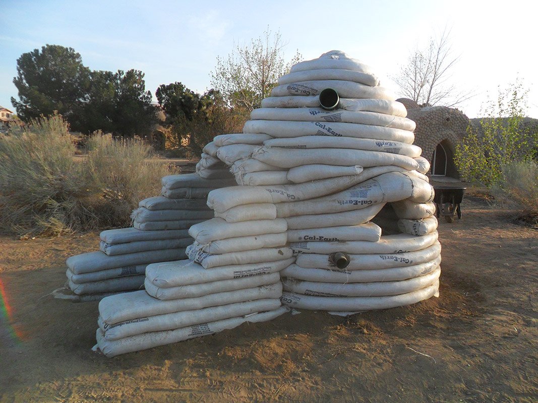 superadobe emergency dome