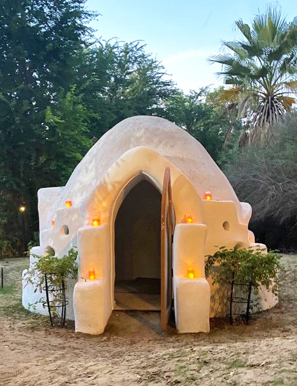 superadobe dome in dubai al barari